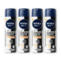 NIVEA Men black & white ultimate impct deo 4pk