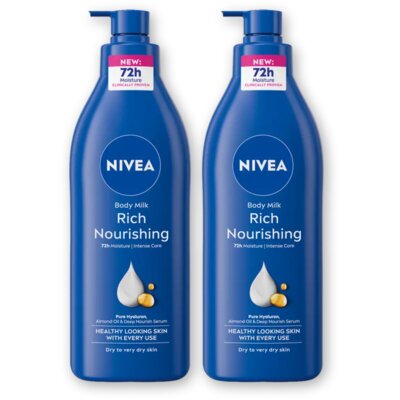 pdp-image-NIVEA Verzorgende body milk met pomp 2-pack