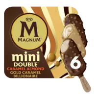 Magnum Mini double caramel & billionaire