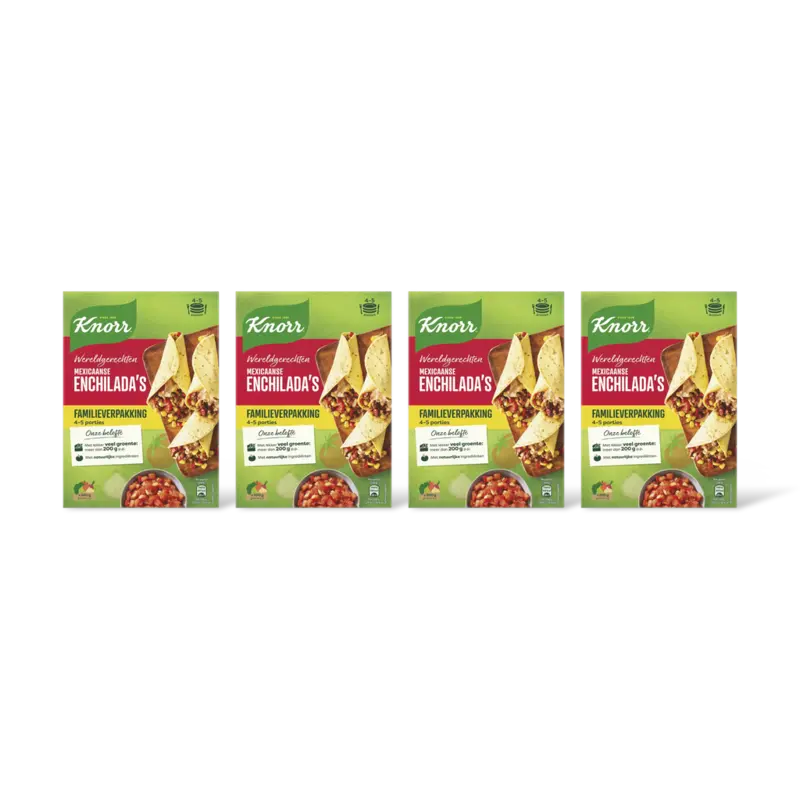 Knorr Mexicaanse enchiladas xl 4-pack