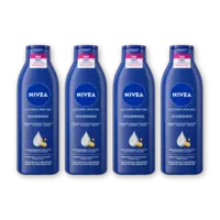 NIVEA Verzorgende body milk 4-pack