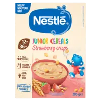 Nestlé Junior cereals strawberry crisps 12m+