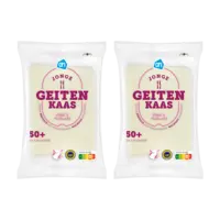 AH Jonge geitenkaas 50+ plakken 2-pack