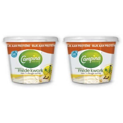 pdp-image-Campina Magere milde kwark vanille 2-pack