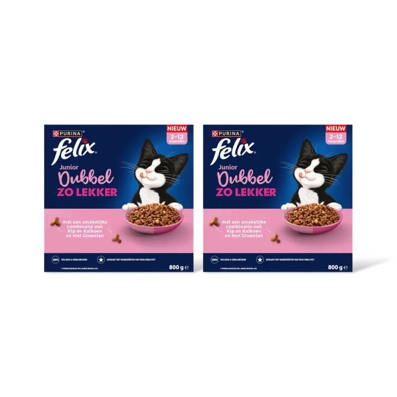 Dubbel zo lekker jr kip,kalkoen&melk 2pk
