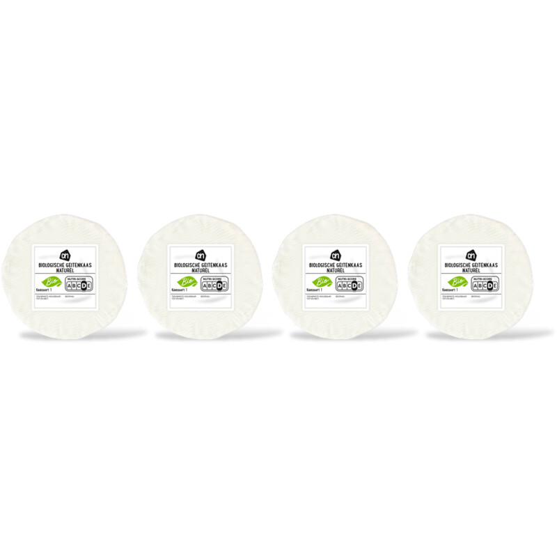 AH Biologisch Geitenkaas naturel 48+ 4-pack