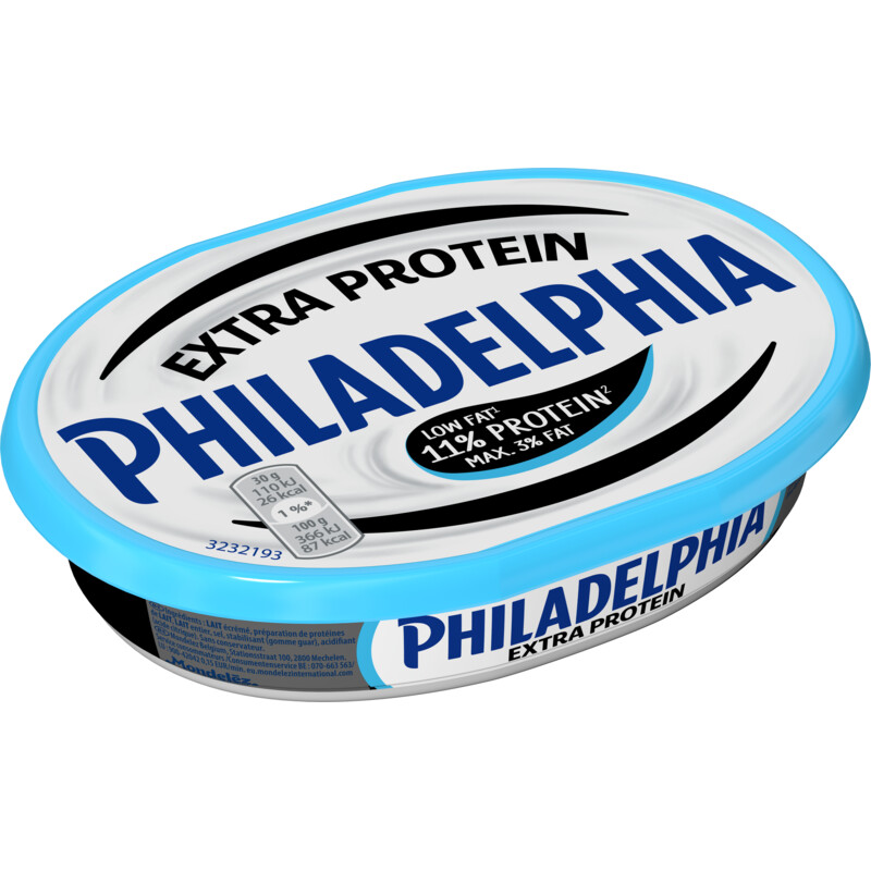 Een afbeelding van Philadelphia Extra proteïne