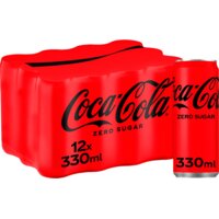 Een afbeelding van Coca-Cola Zero sugar 12-pack