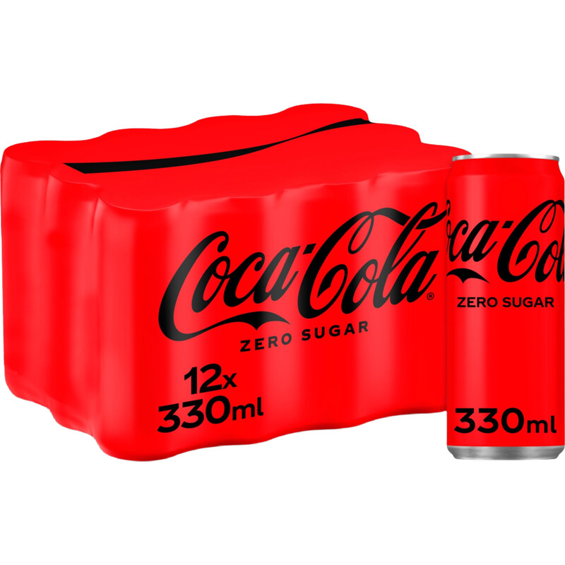 Een afbeelding van Coca-Cola Zero sugar 12-pack
