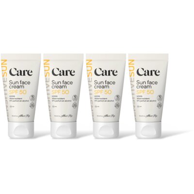 pdp-image-Care Sensitive sun face cream spf50 4-pack