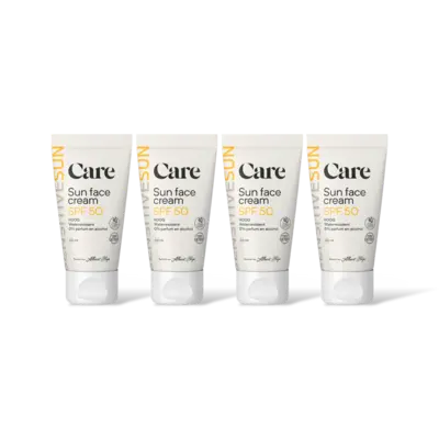pdp-image-Care Sensitive sun face cream spf50 4-pack