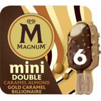 Een afbeelding van Magnum Mini double caramel & billionaire
