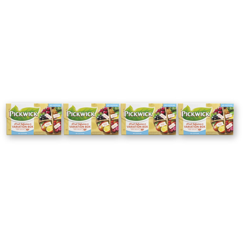Pickwick Fruit infusion varia box kruidenthee 4pk