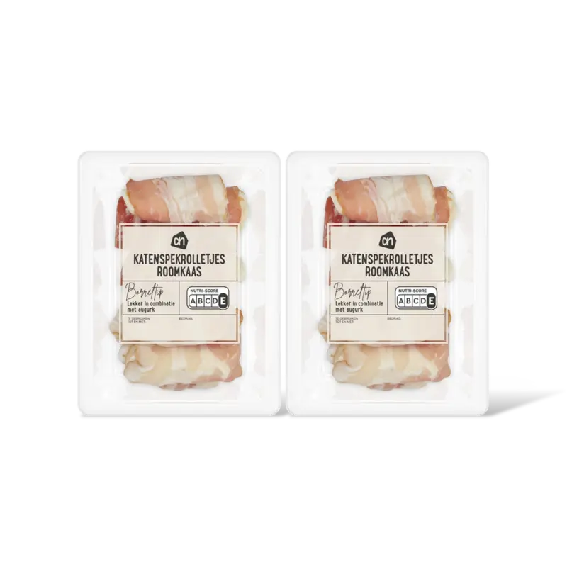 AH Katenspekrolletjes roomkaas 2-pack