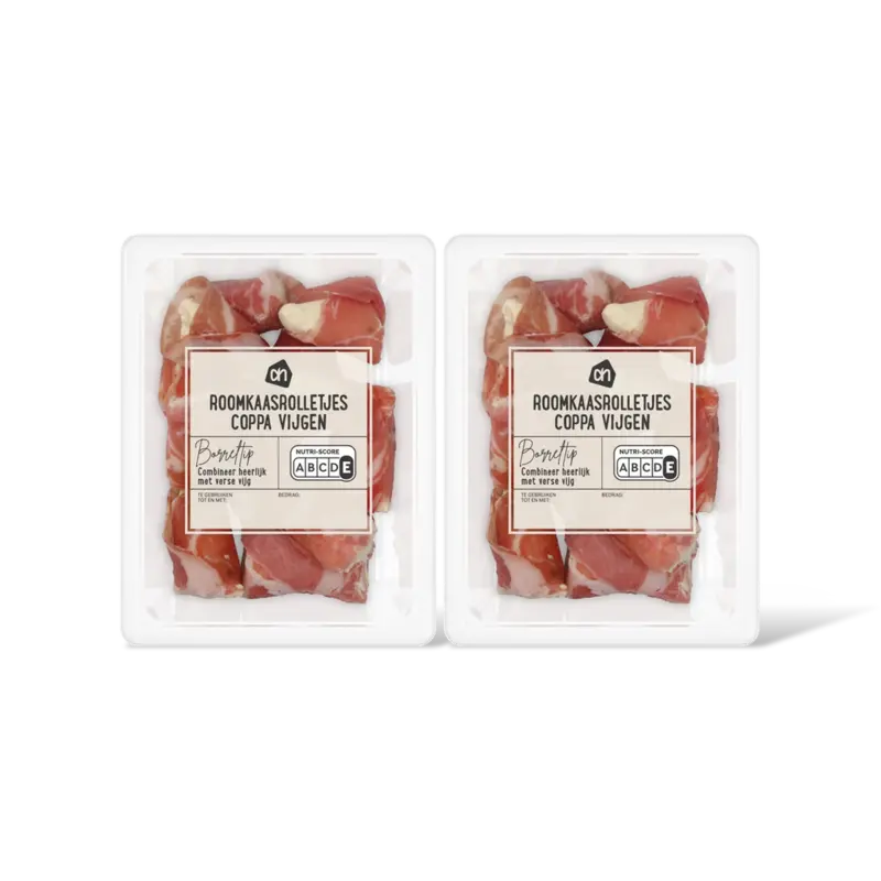 AH Roomkaasrolletjes coppa vijgen 2-pack