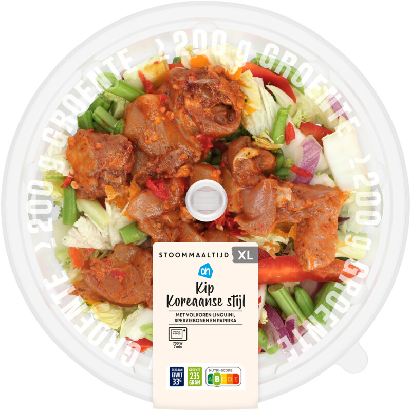 Een afbeelding van AH Stoommaaltijd XL Koreaanse kip