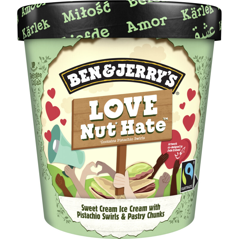 Ben & Jerry's Love nut hate