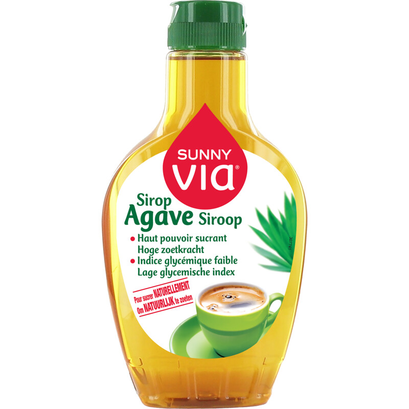 Een afbeelding van Sunny Via Agavesiroop knijpfles