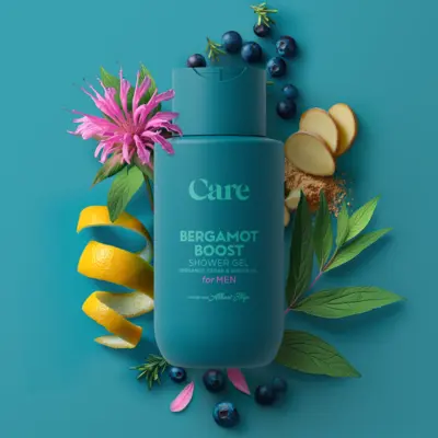 pdp-image-Care Bergamot boost shower gel for men