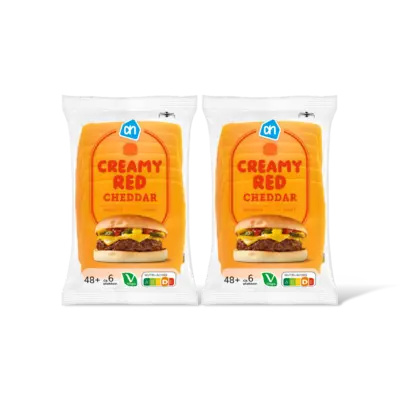 pdp-image-AH Creamy red cheddar 48+ plakken 2-pack