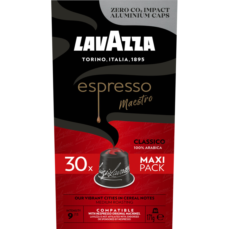 Een afbeelding van Lavazza Espresso maestro classico capsules