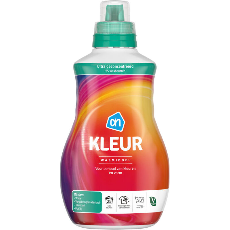 Een afbeelding van AH Wasmiddel kleur