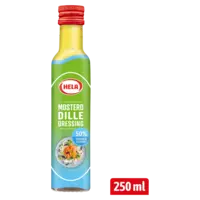 Hela Mosterd dille dressing 50% minder suiker