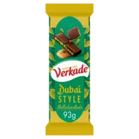 Verkade Dubai style melkchocoladereep