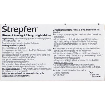 pdp-image-Strepfen Citroen en honing zuigtabletten
