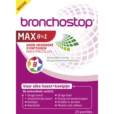 pdp-image-Bronchostop Direct met honing hoestpastilles