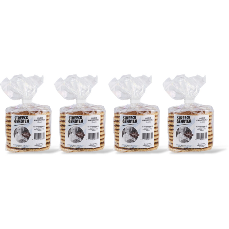 Streeckgenoten Stroopwafels 4-pck