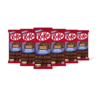 Kitkat Melkchocoladereep double chocolate 6pack