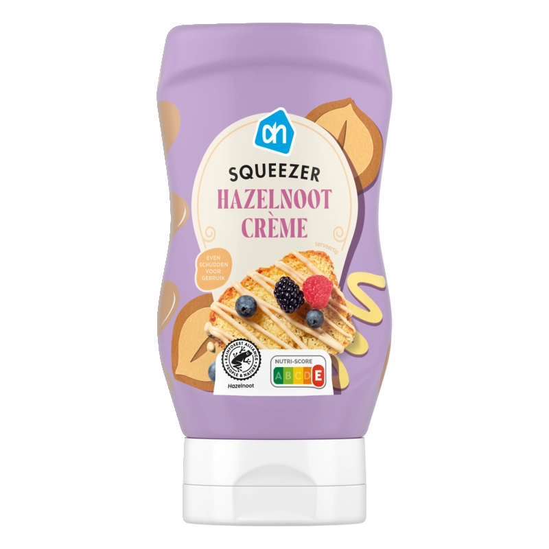 AH Squeezer hazelnoot creme