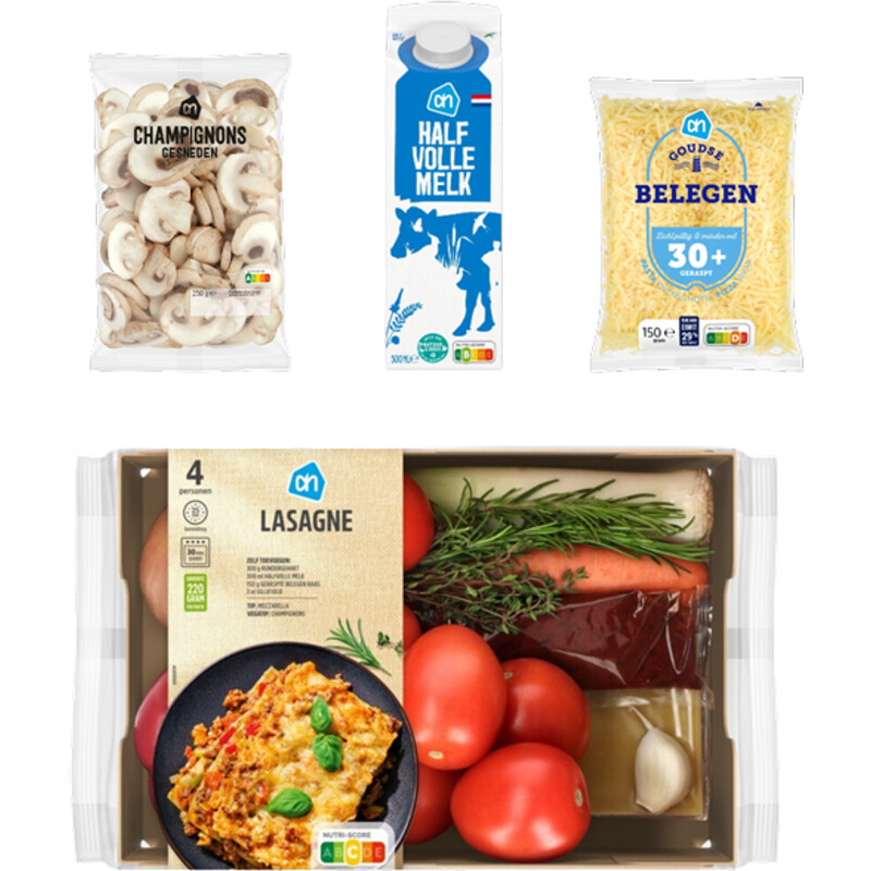 Een afbeelding van AH Vega Italiaanse Lasagne Verspakket