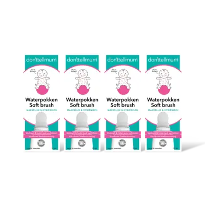 pdp-image-donttellmum Waterpokken soft brush 4-pack