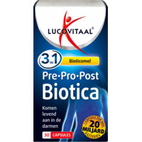 Een afbeelding van Lucovitaal Pre pro post biotica