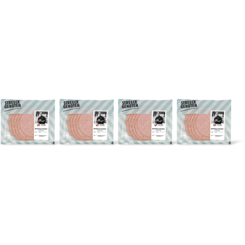 Streeckgenoten Gelderse boterhamworst 4-pack