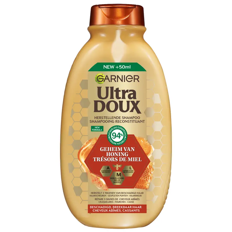 Ultra Doux Shampoo geheim van honing bel