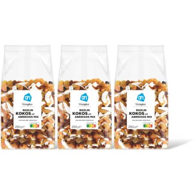 pdp-image-AH Verrijker rozijn kokos abrikoosmix 3-pck