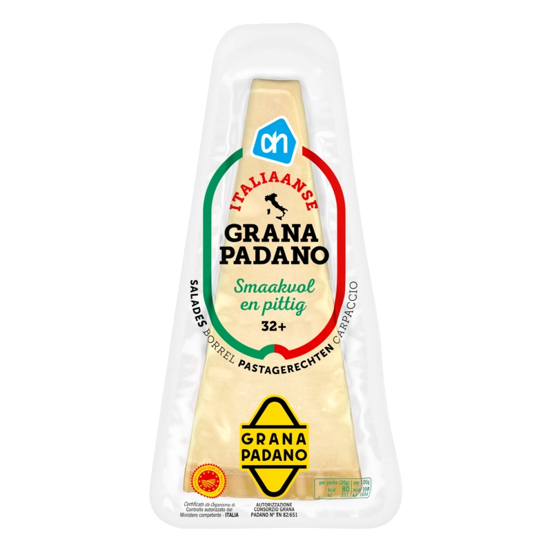 AH Italiaanse grana padano 32+ stuk
