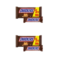 Snickers Chocolade reep 5-pack 2-pack