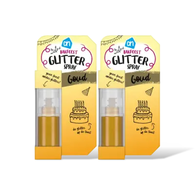 pdp-image-AH Bakfeest glitterspray goud 2-pack