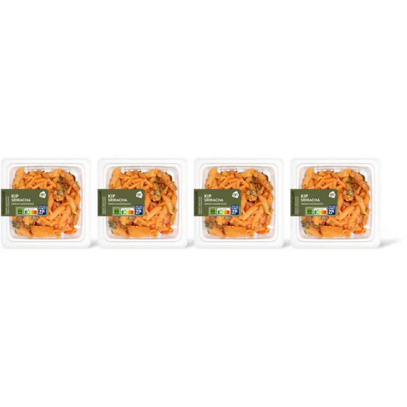 AH Pastasalade kip sriracha 4-pack