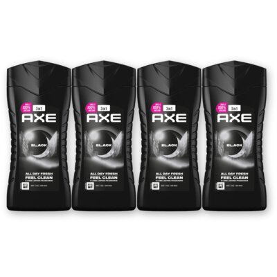 pdp-image-Axe Black showergel 4-pack
