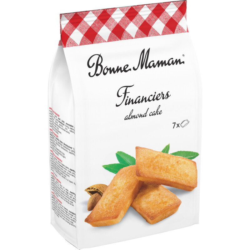 Een afbeelding van Bonne Maman Financiers amandes