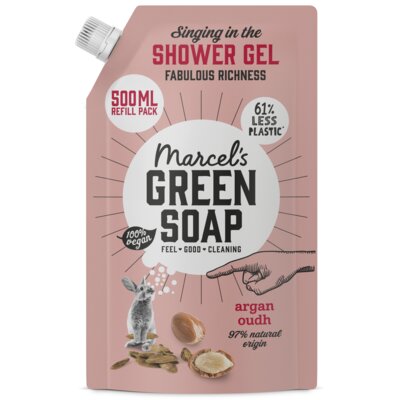 pdp-image-Marcel's Green Soap Shower gel argan oudh refill