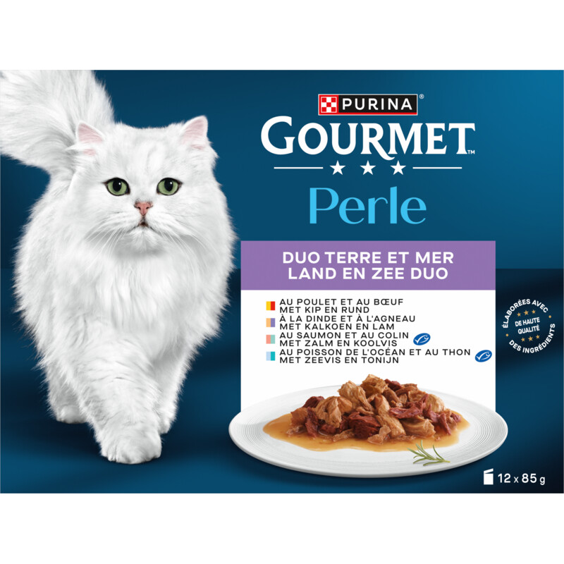 Gourmet Perle land en zee duo minifilets in saus