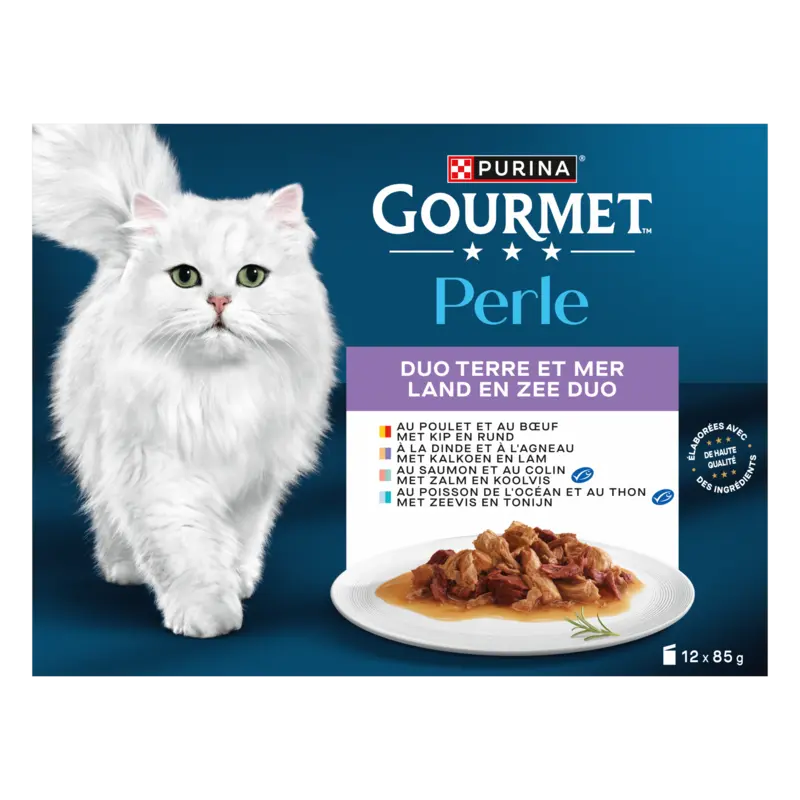 Gourmet Perle land en zee duo minifilets in saus