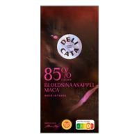 Delicata Reep 85% cacao bloedsinaasappel maca
