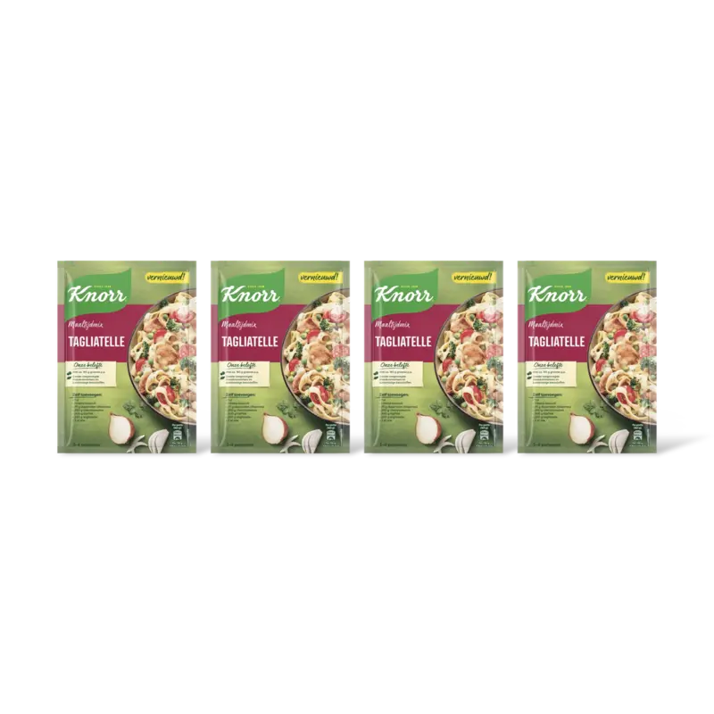 Knorr Maaltijdmix tagliatelle 4-pack
